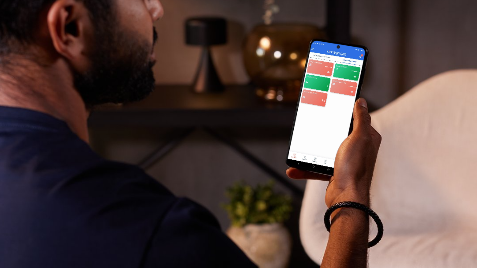 Datos del negocio en tiempo real en app de punto de venta